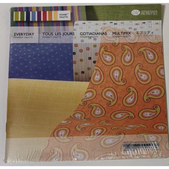 Creative Memories Everyday Power Palette Lot New Paper Tone on Tone Designs II - Picture 6 of 6